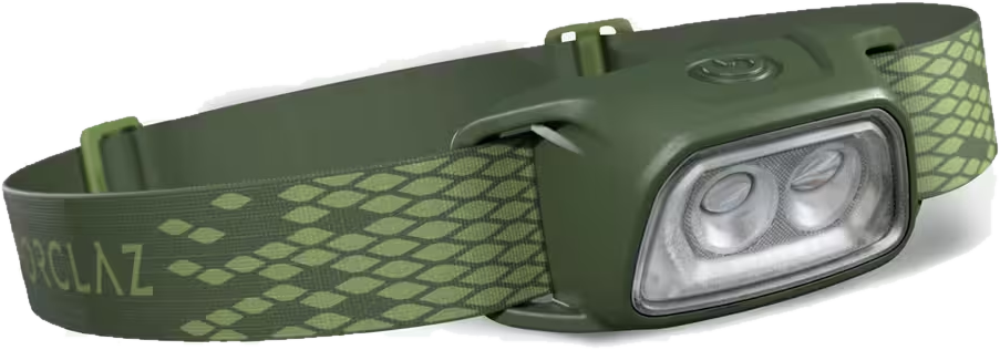 Linterna frontal Forclaz HL100 USB de 120 lúmenes, recargable