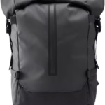 Mochila Decathlon Commute 900 Roll Top de 29 litros, negra