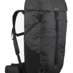 Mochila Quechua MH100 de 35 litros, gris carbón