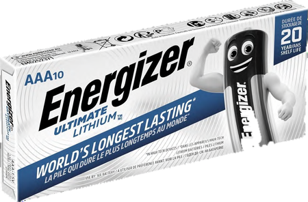 Pack de pilas Energizer Ultimate Lithium AAA
