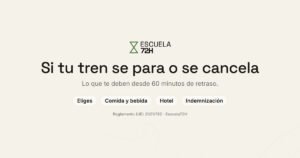 Tarjeta de Escuela72H: si tu tren se para o se cancela, desde 60 minutos de retraso tienes derechos según el Reglamento (UE) 2021/782