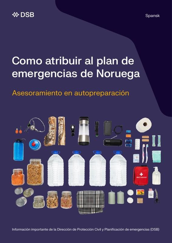 Portada de Egenberedskap (DSB)