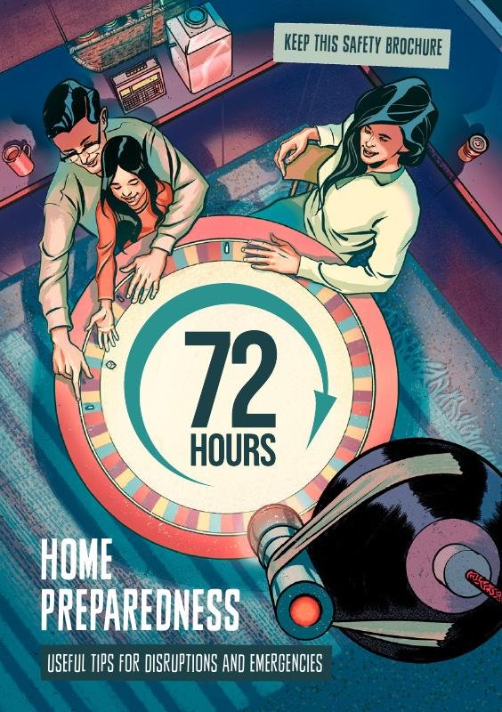 Portada de 72 hours: home preparedness (SPEK)